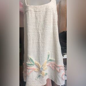 RETAIL $395!! FREE PEOPLE CARLEEN  “One of a kind” chenille dress!